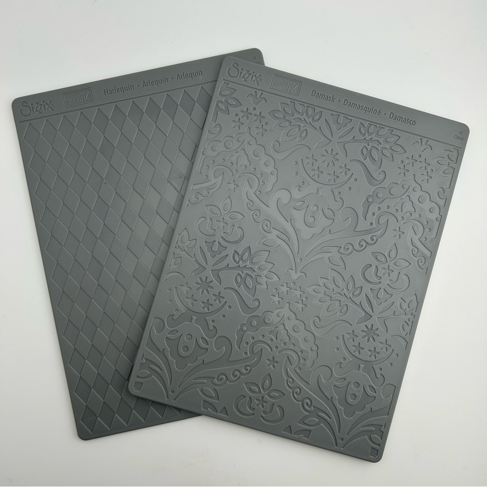 Set of 4 Stampin’Up Double Embossing Plates